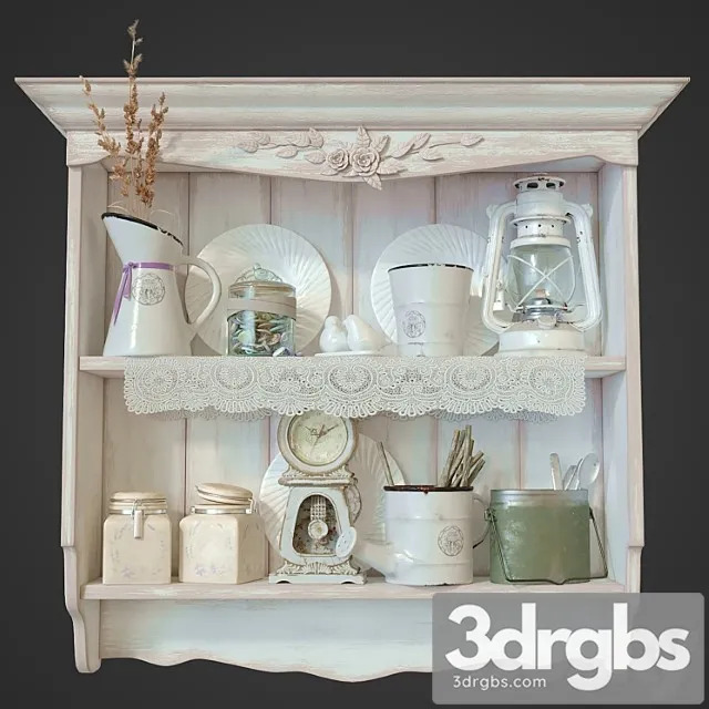 Shelf In The Style of Provence Free Download