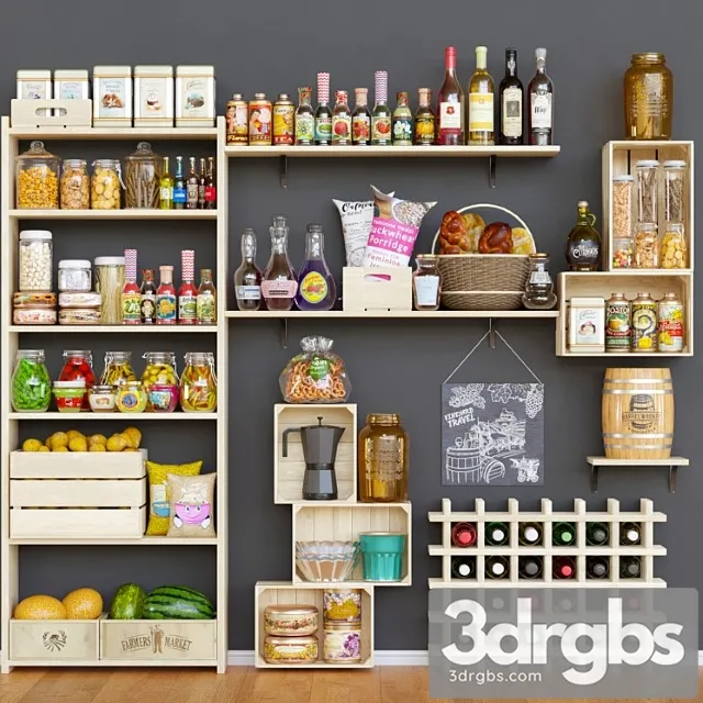 Shelfstore-64 3D Model Free