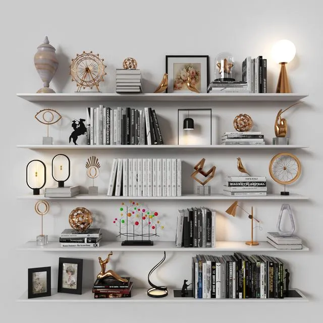 Shelves 04 3D Model