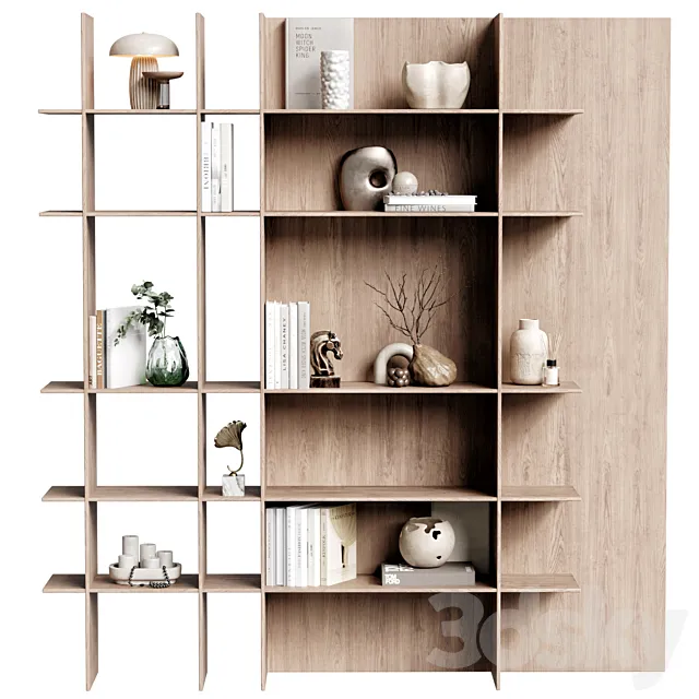 Shelves Decorative – Rack Set 13 3D Model