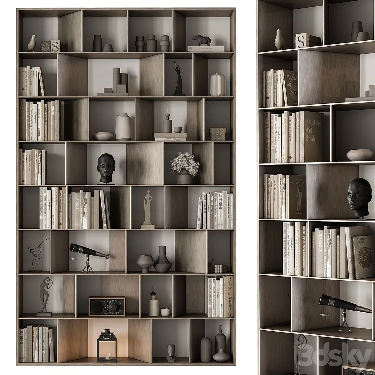 Shelves Decorative - Rack Set 14 3D Model