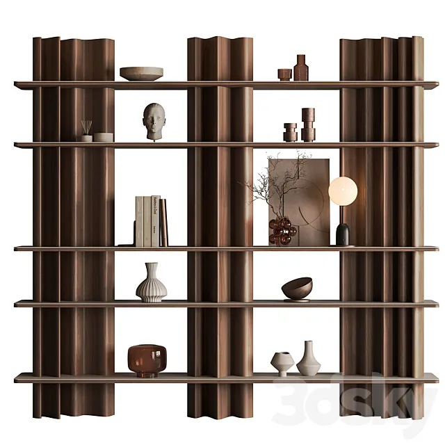 Shelves Decorative – Rack Set 23 3D Model
