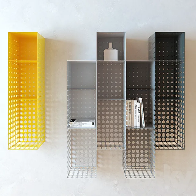 Shelves In the Fog 3DModel