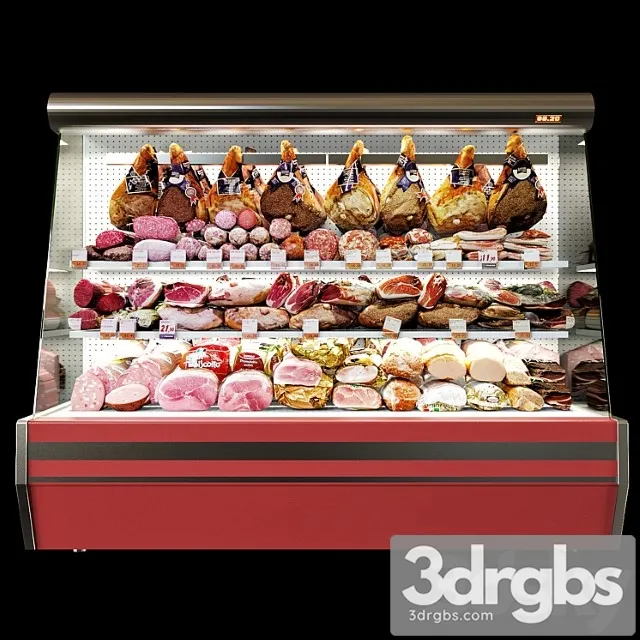 Shelves with meat Free Download