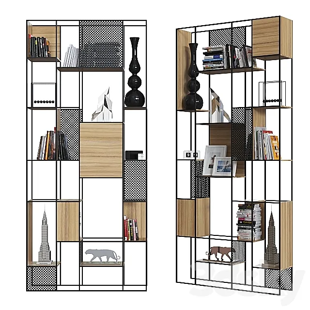 Shelving 008. 3DModel