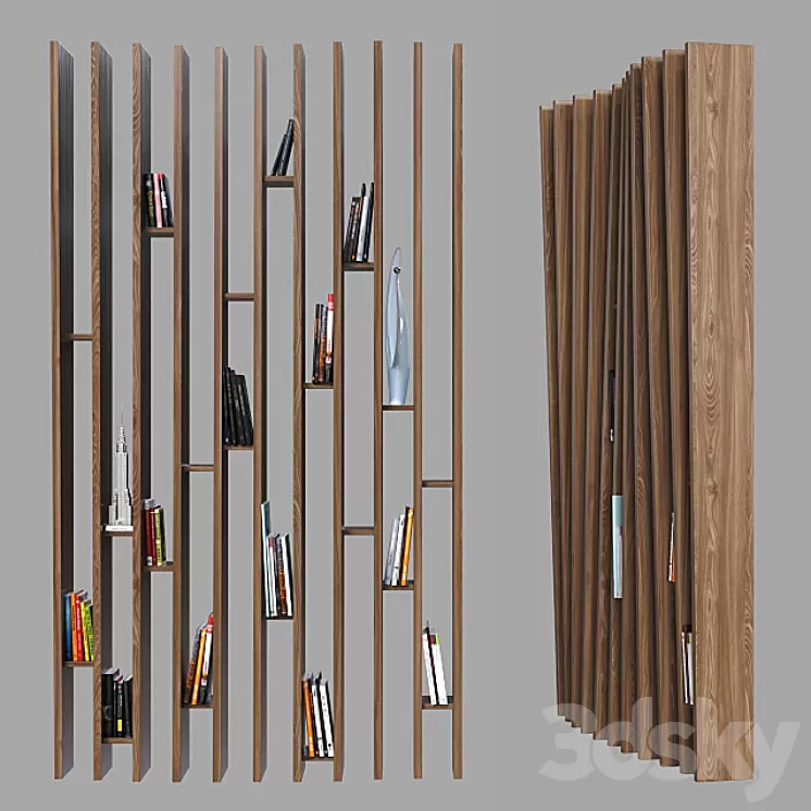 Shelving 010. 3D Model