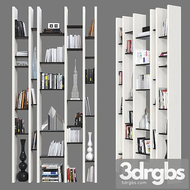 Shelving 016. 2 3D Model Free