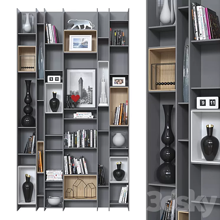Shelving 020. 3D Model
