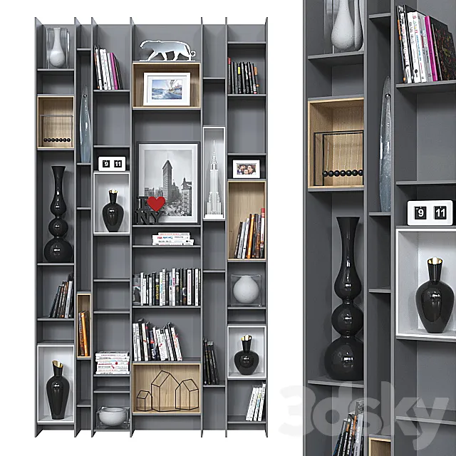 Shelving 020. 3DModel