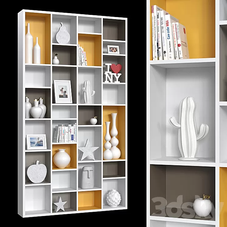 Shelving 033. 3D Model