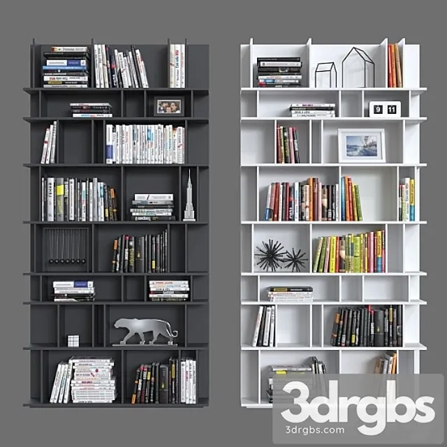 Shelving boconcept como. 2 3D Model Free