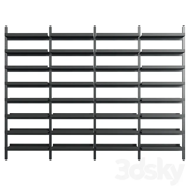 Shelving Boffi Brompton 3D Model