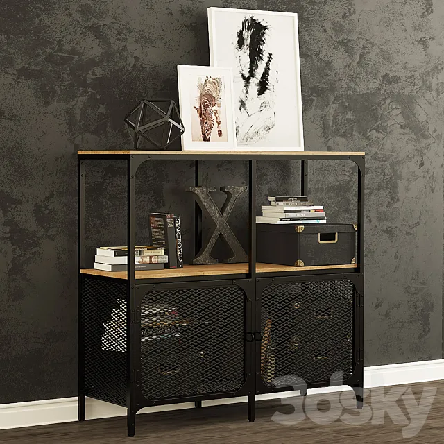 Shelving  Fellbo. 3D Model