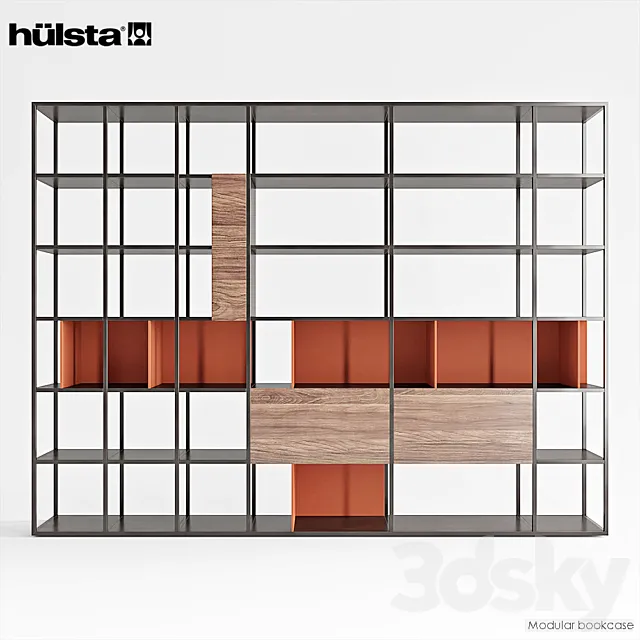 Shelving Hulsta Regal 960004 3DModel