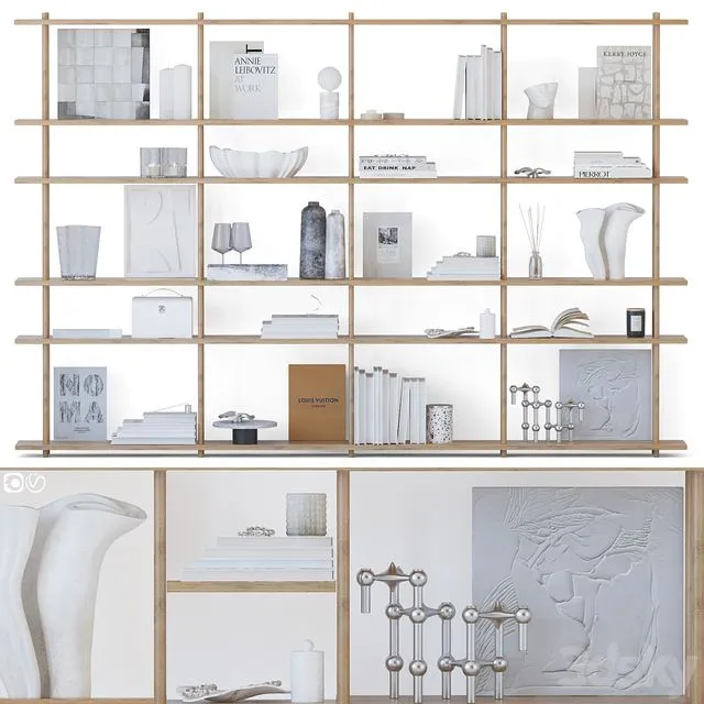 Shelving unit Fogia Bond 3D Model