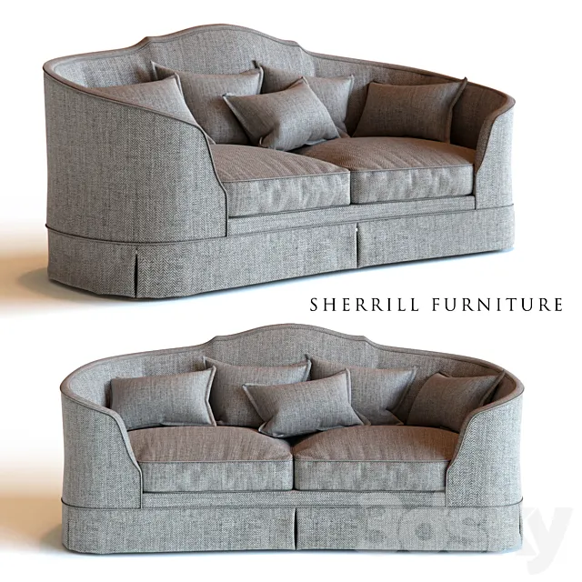 sherrill furniture sofa 2226 3D Model