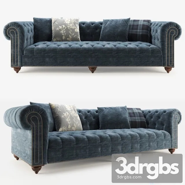 Sherwoo Branagh Sofa 3D Model Free