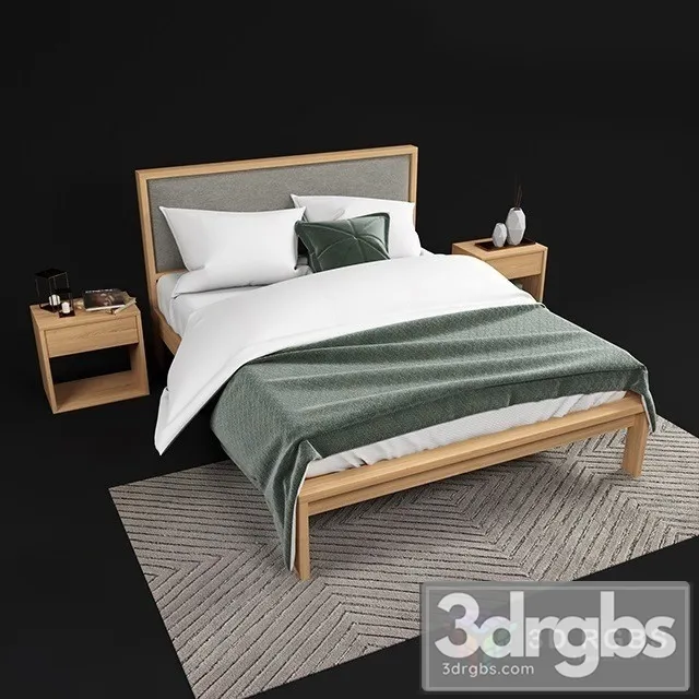 Shetland Bed. 2jpg 3D Model Free