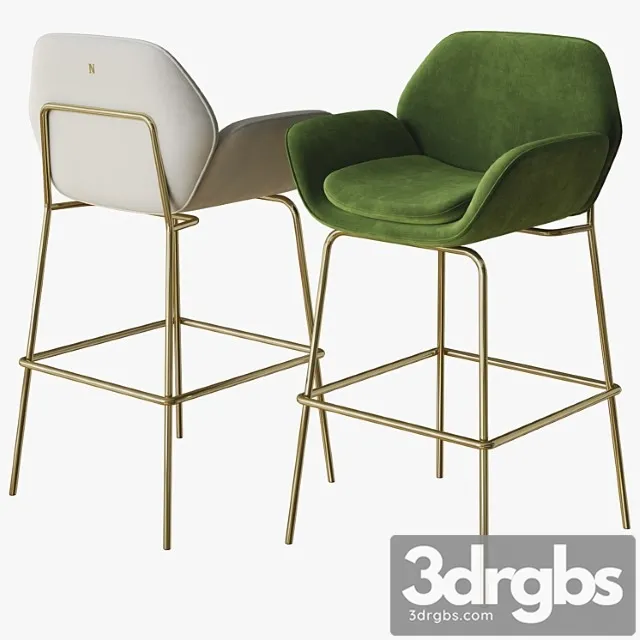 Shield stool natuzzi