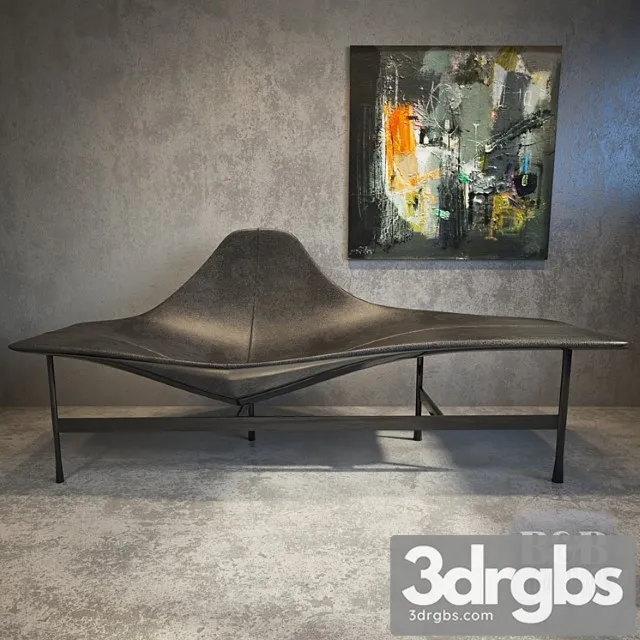 Shiezlongh B B Italia Terminal 1 Lt1 Plius Kartina 3D Model Free