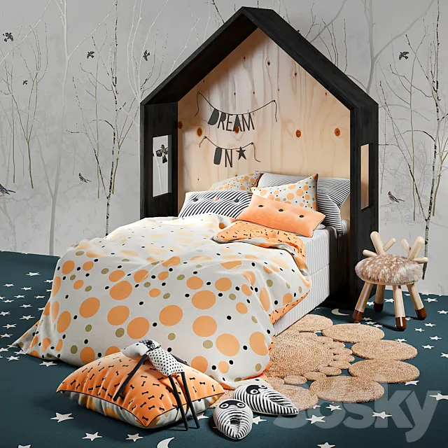 SHILDREN BEDROOM 3DModel