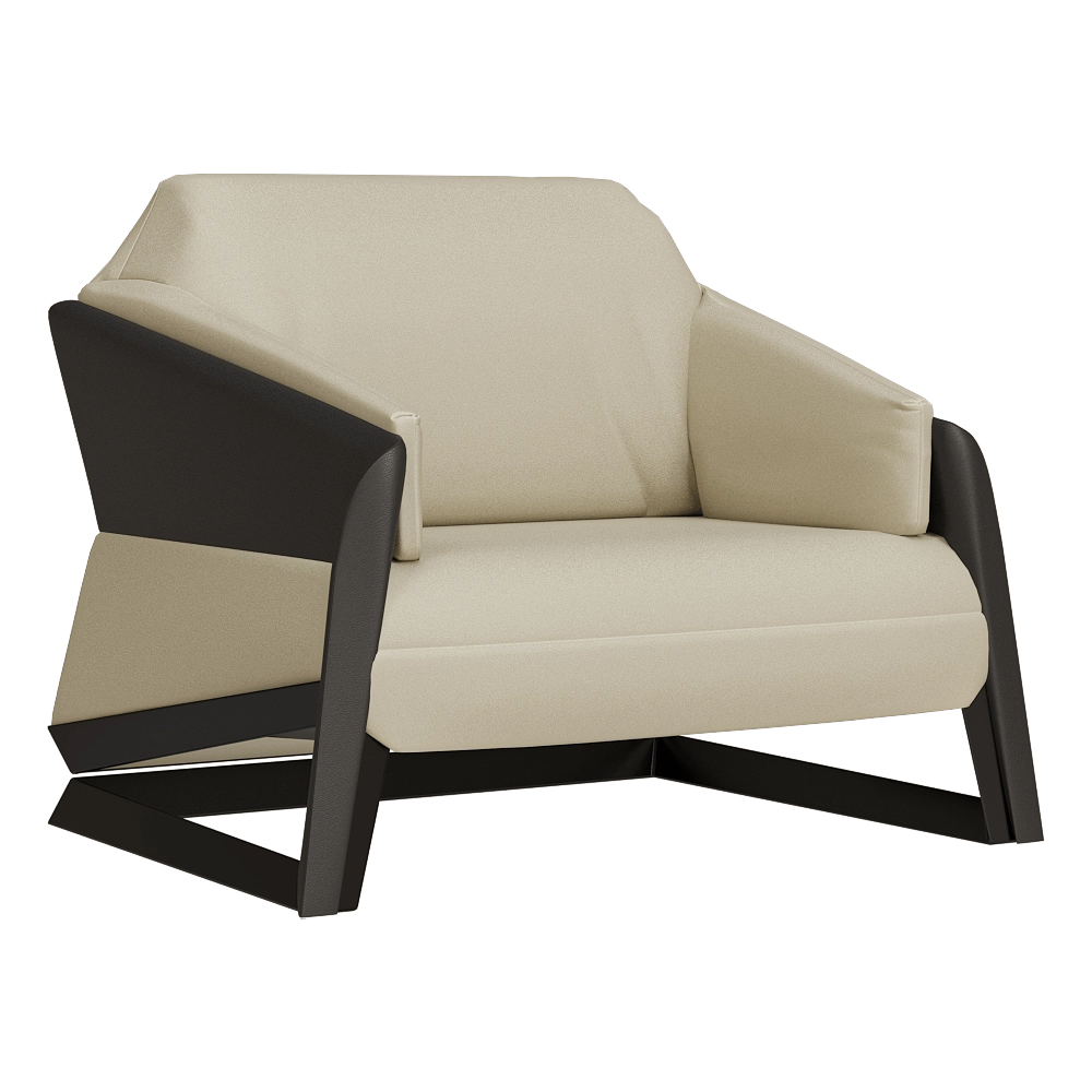 Shin Plaza - Armchair GS-00809-1 3D Model
