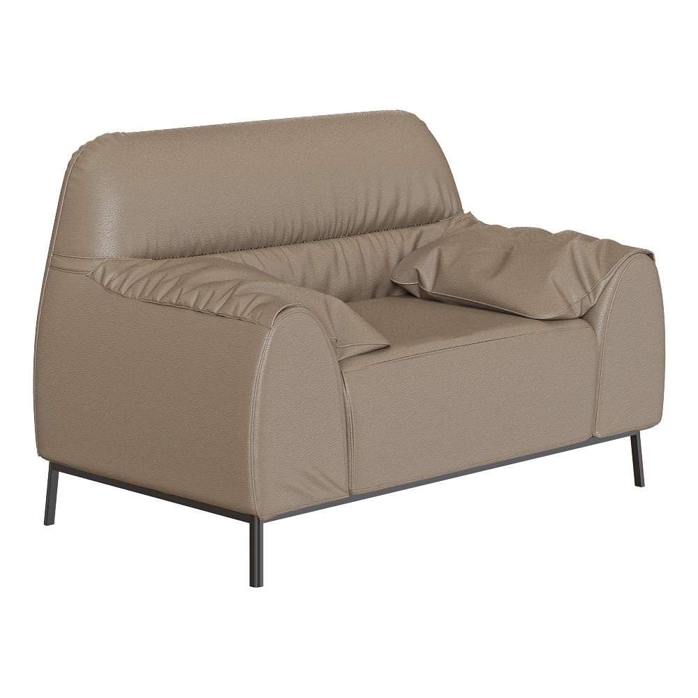 Shin Plaza - Armchair Y512-109 3D Model