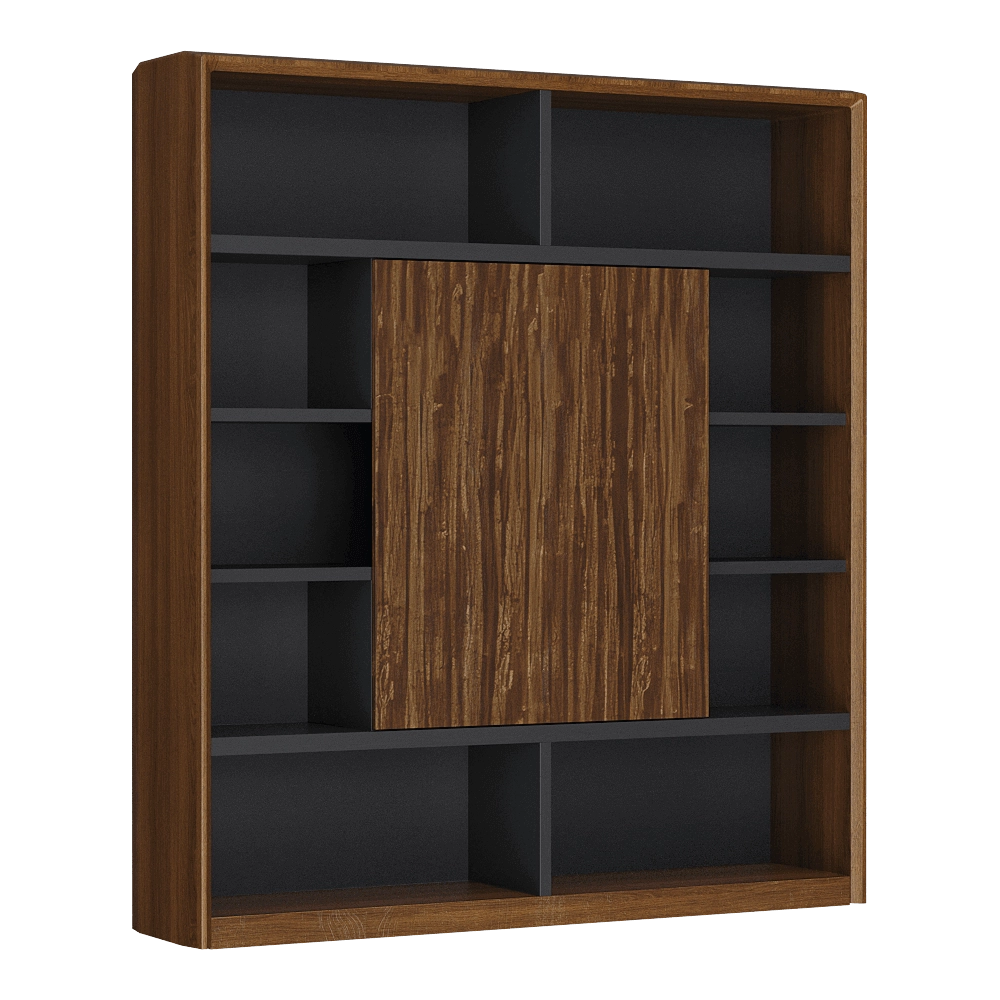 Shin Plaza - Bookshelf 608-T 3D Model