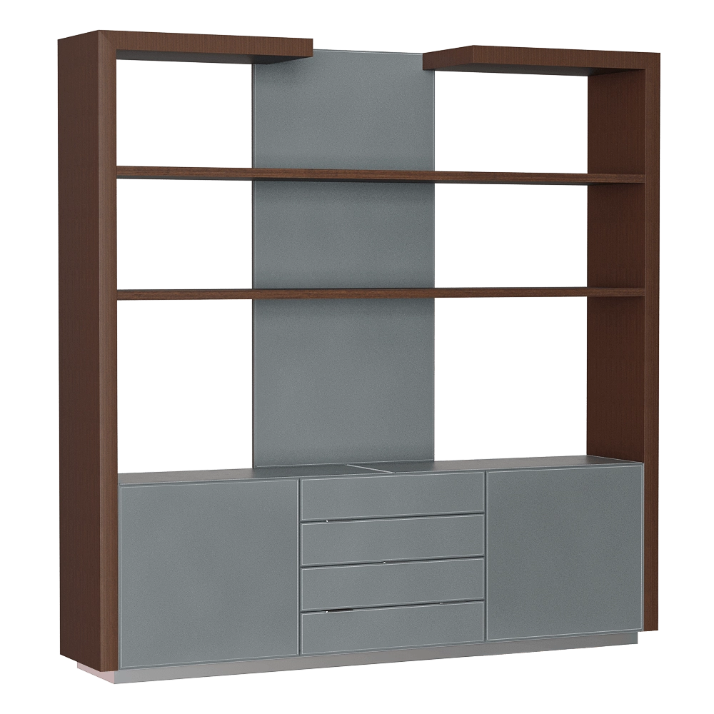 Shin Plaza - Bookshelf W-39-B 3D Model