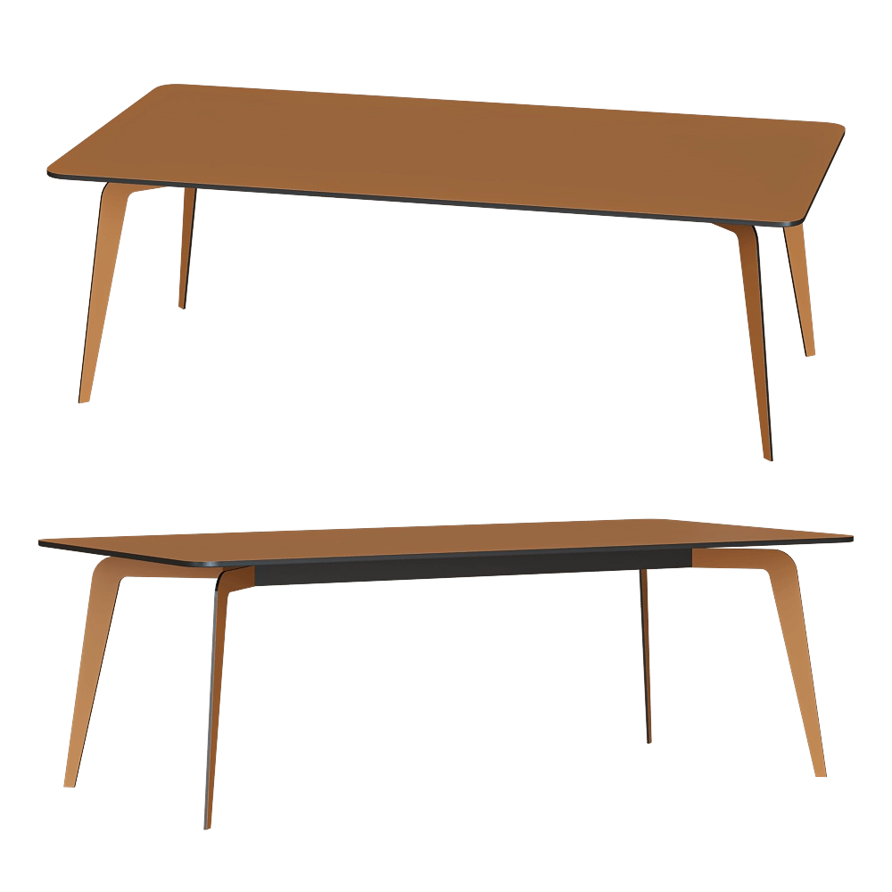 Shin Plaza - Coffee table F-79/1400 3D Model