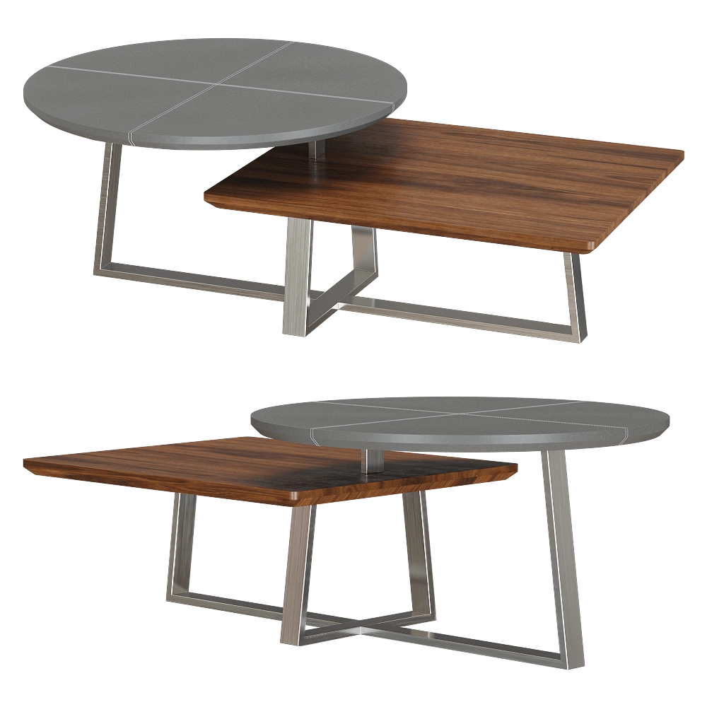 Shin Plaza - Coffee table T-81-1 3D Model