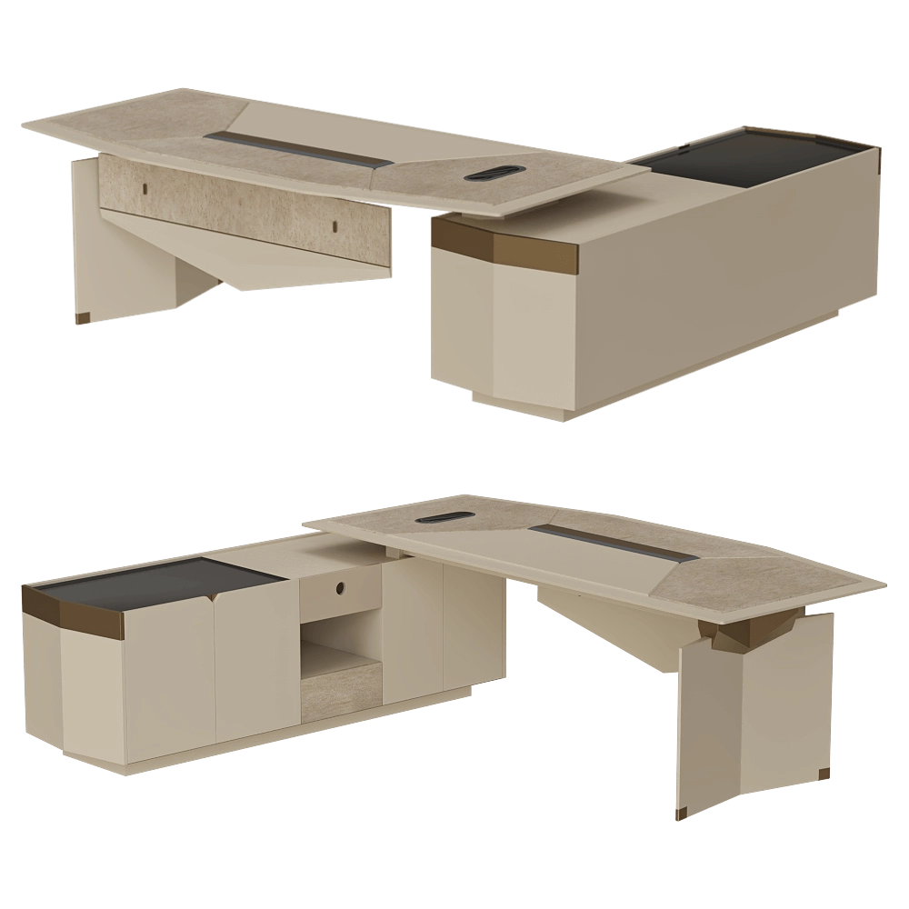 Shin Plaza - Desk Vertu LY-001/2400 3D Model