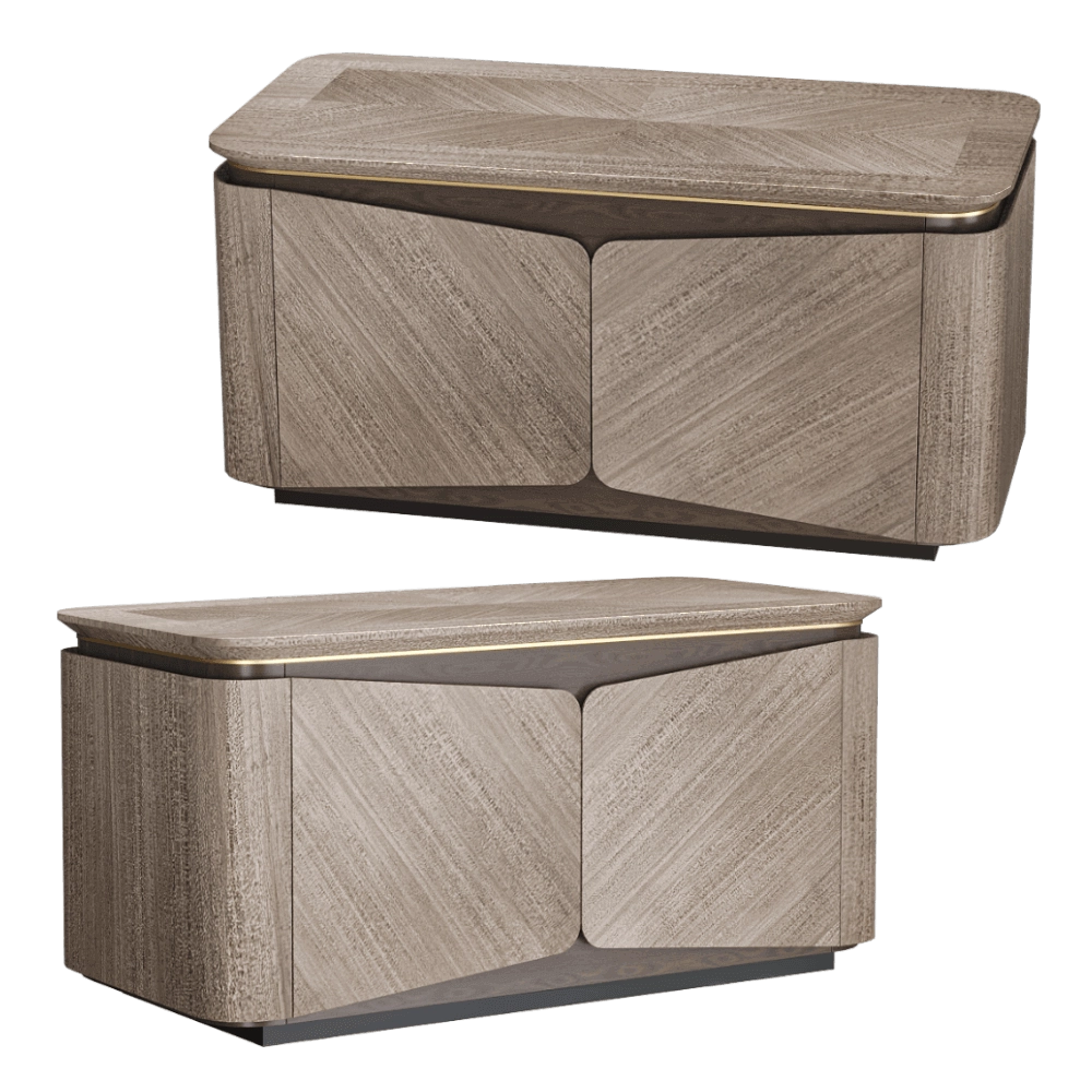 Shin Plaza - Sideboard Tesla 3D Model