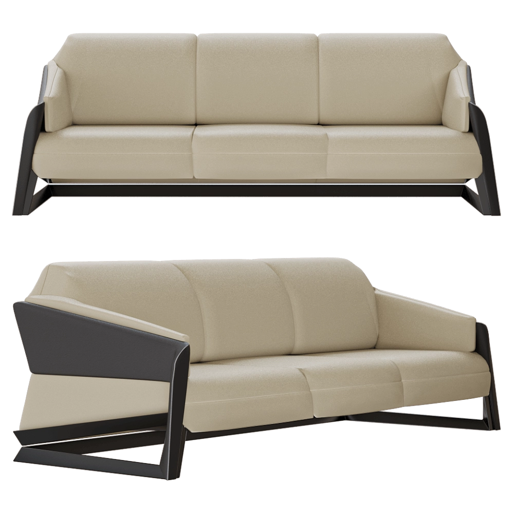 Shin Plaza - Sofa GS-00809-3 3D Model