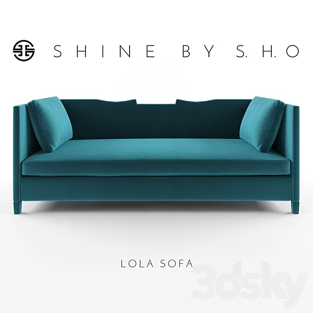 Shine by SHO - Lola Sofa 3DModel