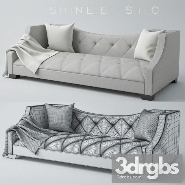 Shine By Sho Sandrine Yves Sofa 3D Model Free