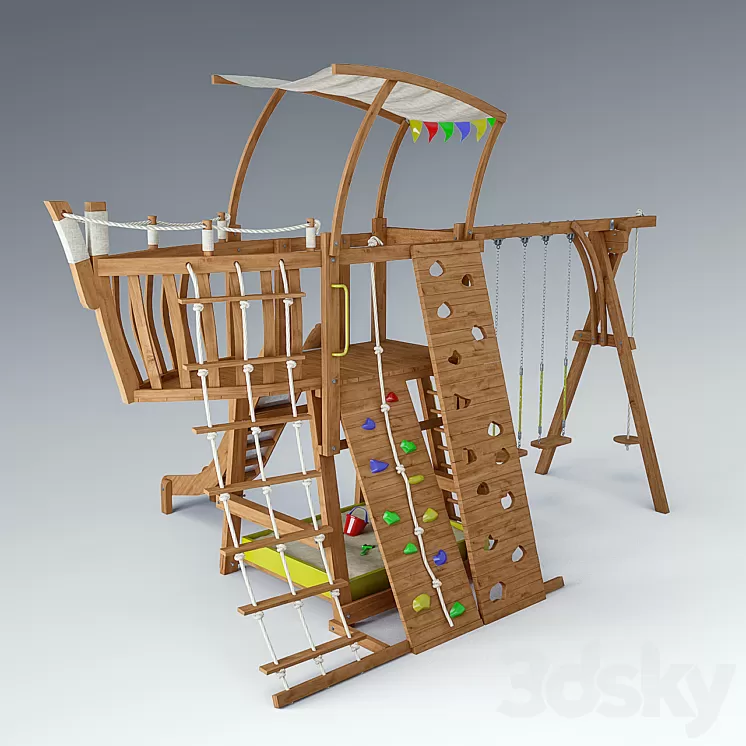 Ship Playground 3D Model