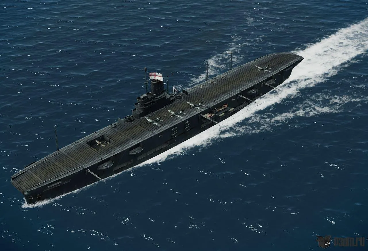 ships 3d models - Ark Royal Fleet Carrier - Ark Royal Fleet Carrier