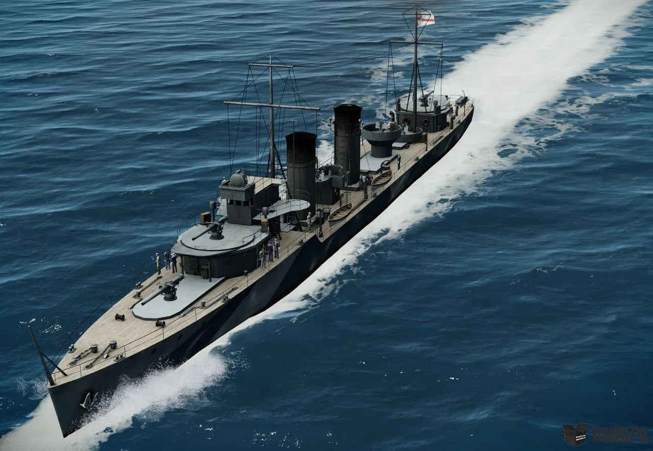 ships 3d models - B Class Destroyer - B Class Destroyer