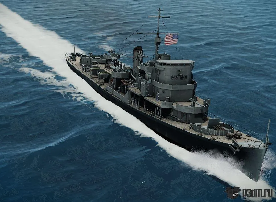ships 3d models - Buckley Destroyer Escort - Buckley Destroyer Escort