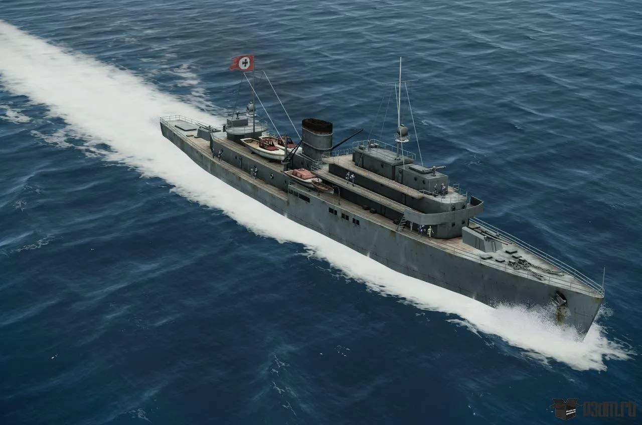 ships 3d models - Carl Peters Fleet Tender - Carl Peters Fleet Tender