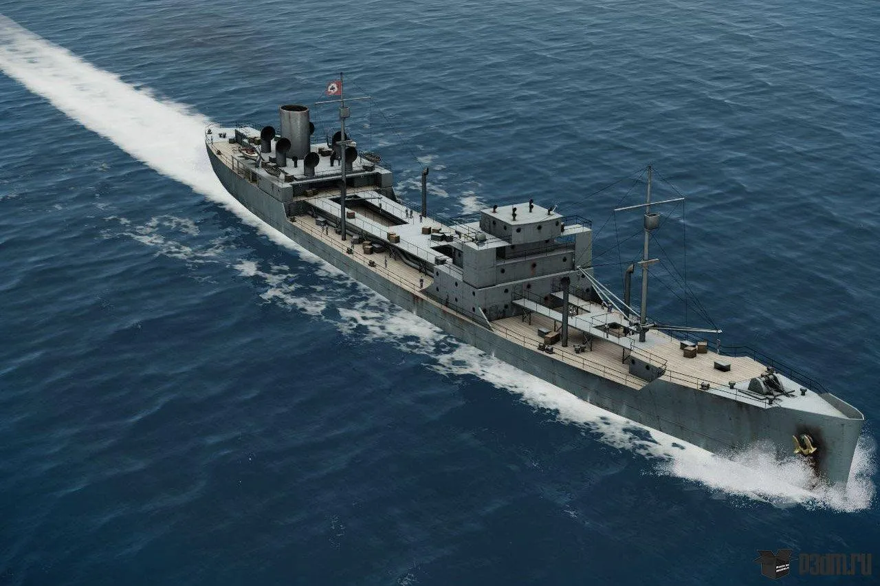 ships 3d models - Dithmarschen Supply Ship - Dithmarschen Supply Ship