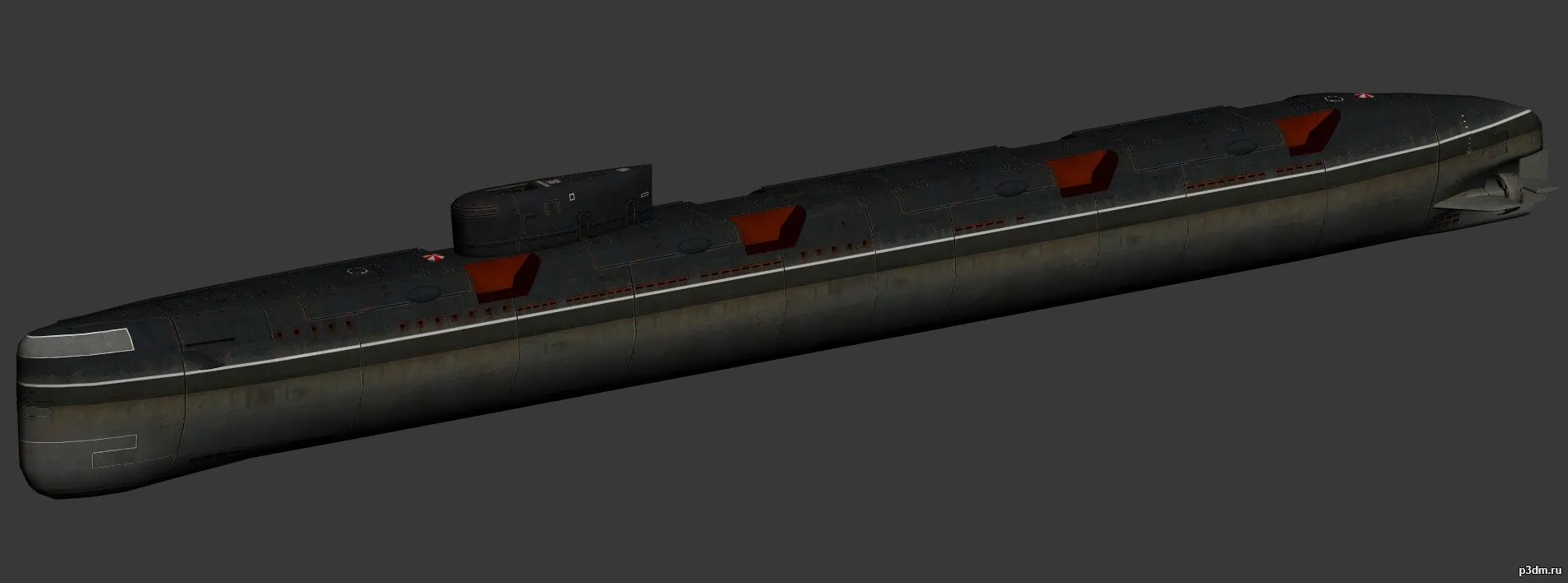 ships 3d models - Echo II - echo2
