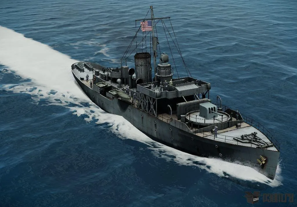 ships 3d models - Flower corvette - Flower corvette