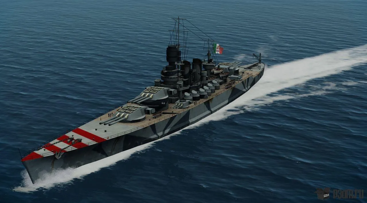 ships 3d models - Littorio Battleship - Littorio Battleship