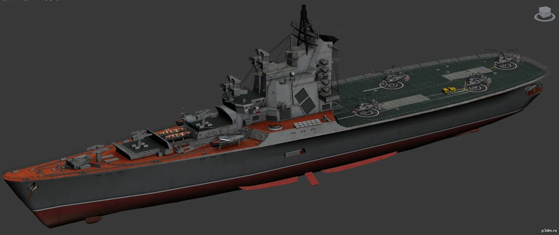 ships 3d models - MOSKVA ASW cruisers - moskva