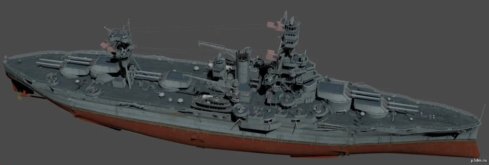 ships 3d models - New York 1942 - New_York_1942