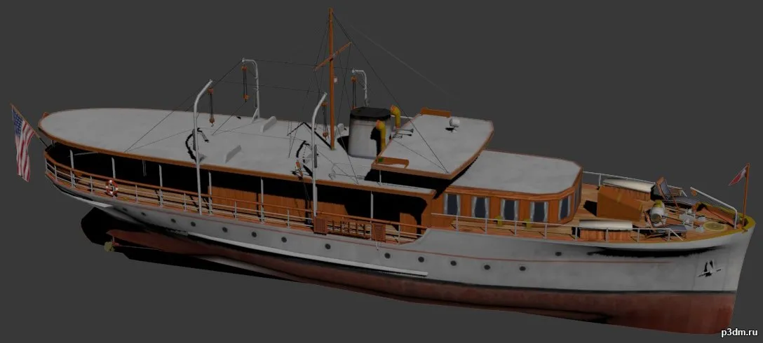 ships 3d models - Pleasure Craft - pleasurecraft