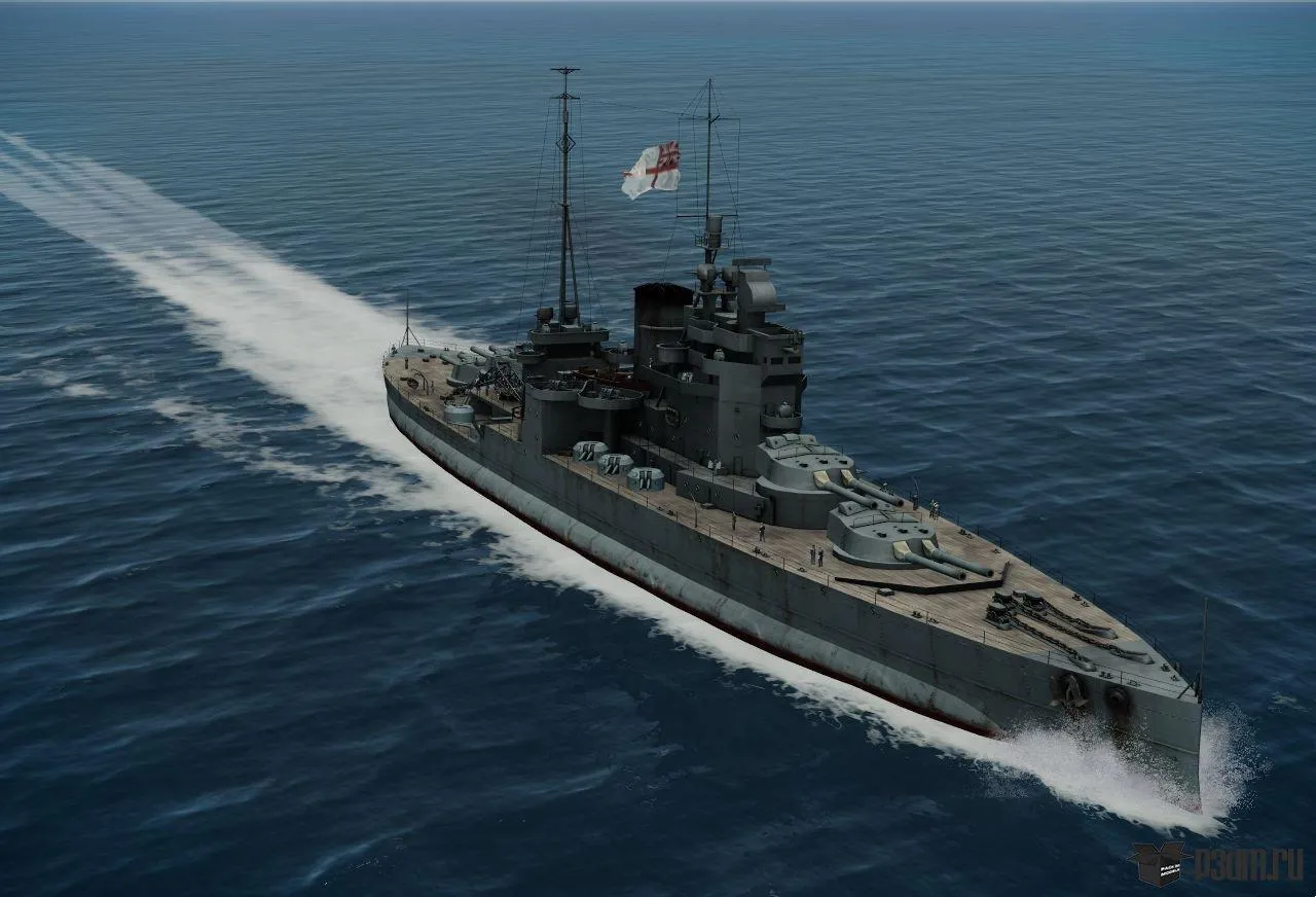 ships 3d models - Queen elizabeth battleship - Queen elizabeth battleship