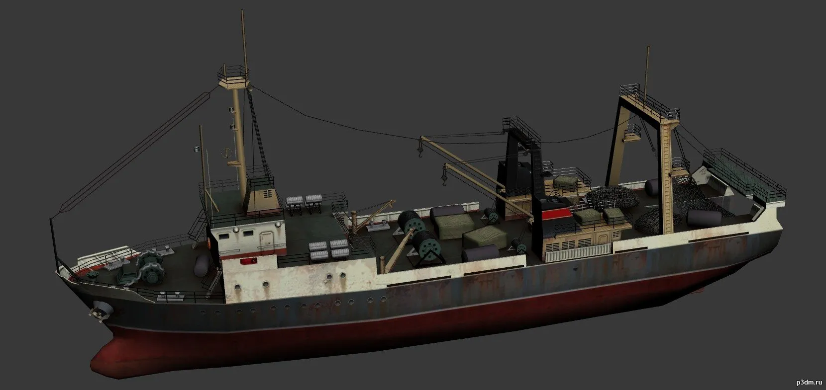 ships 3d models - Trawler - trawler